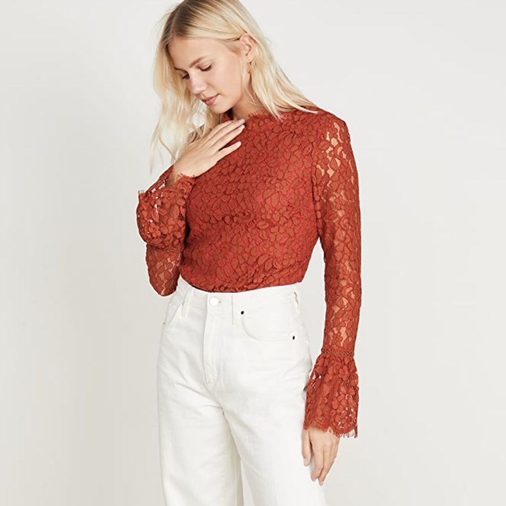 NWOT Endless Rose lace bodysuit